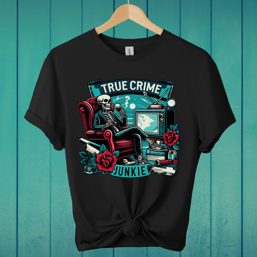 T-Shirt Black / S True Crime Junkie T-Shirt