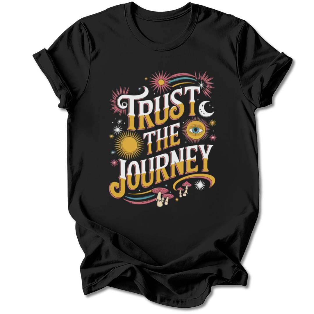 T-Shirt Black / S TRUST THE JOURNEY T-SHIRT