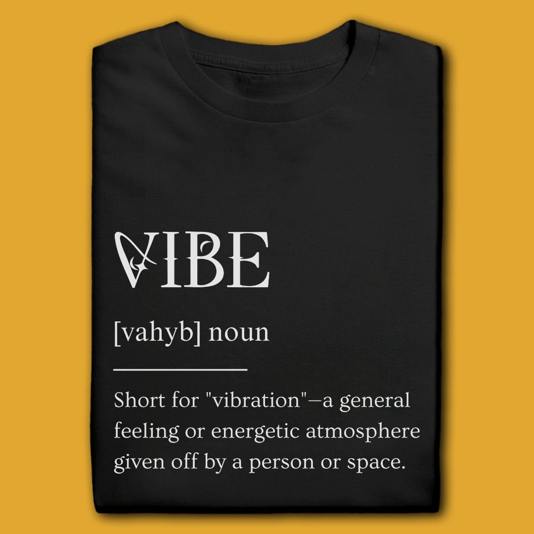 T-Shirt Black / S VIBE DEFINITION T-SHIRT