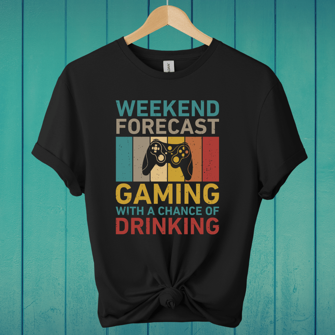 T-Shirt Black / S Weekend Forecast T-Shirt