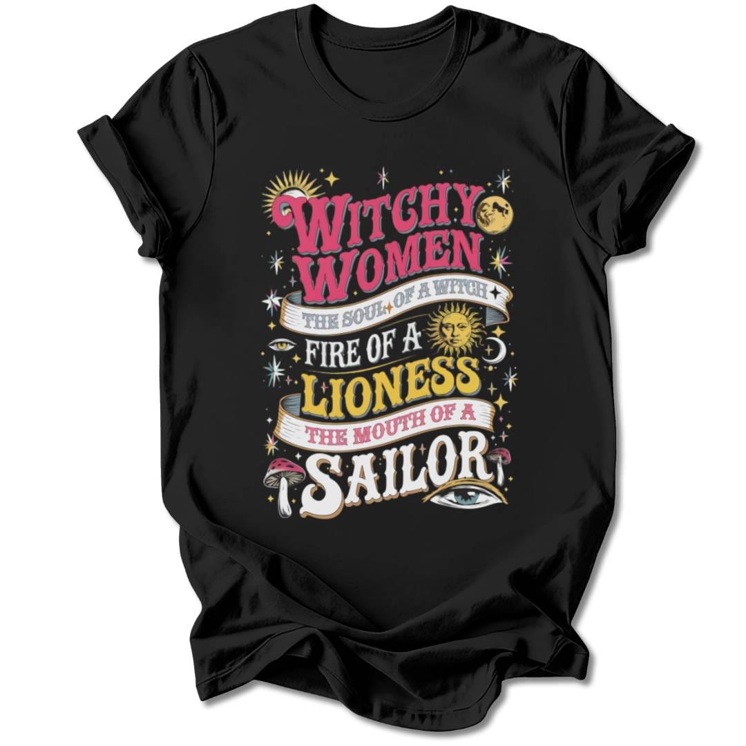 T-Shirt Black / S WITCHY WOMEN T-SHIRT
