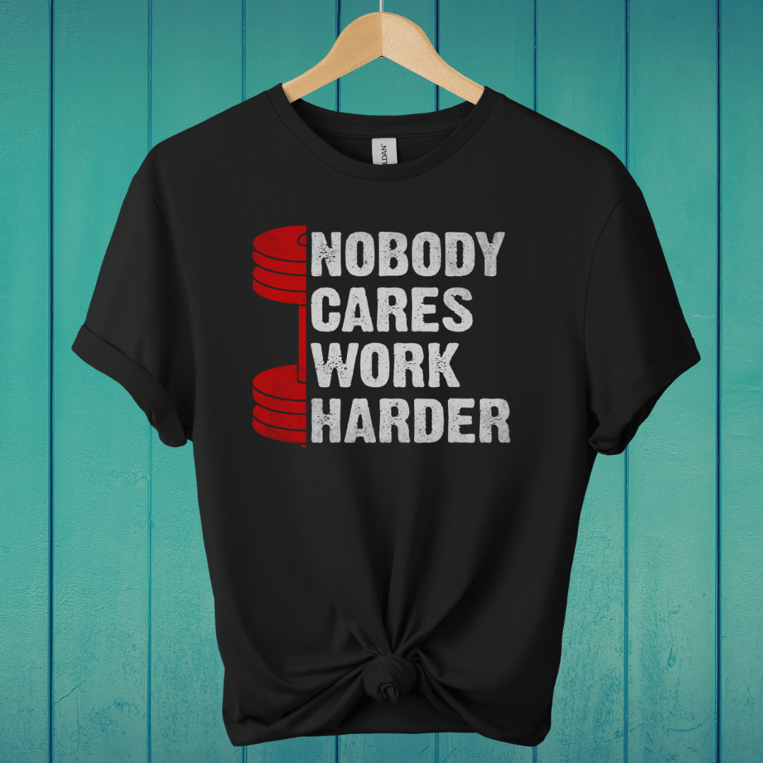 T-Shirt Black / S Work Harder T-Shirt