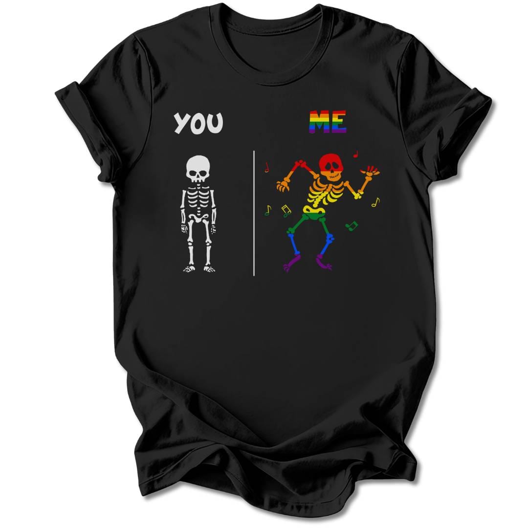 T-Shirt Black / S YOU V ME T-SHIRT