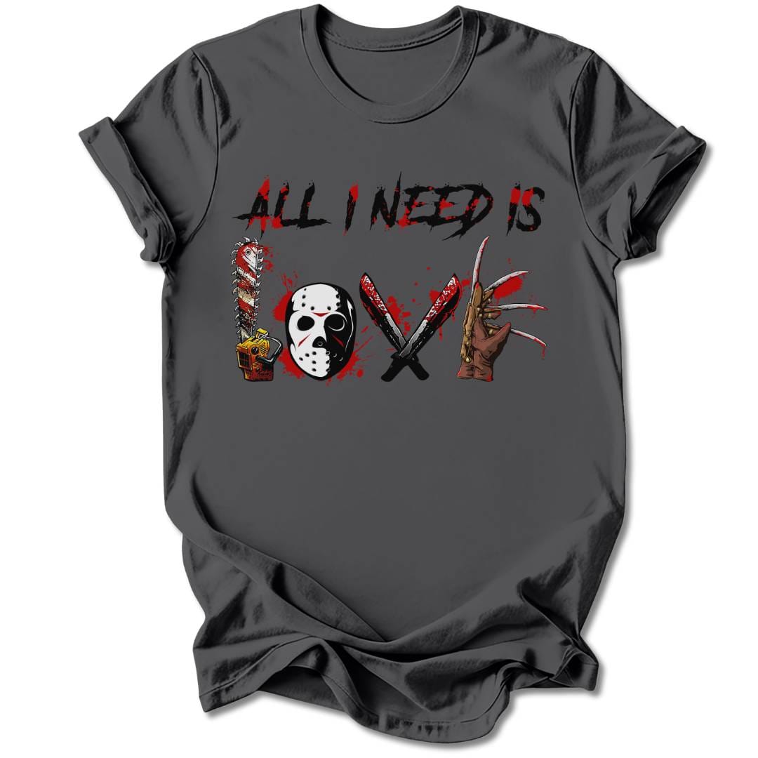 T-Shirt Charcoal / S ALL I NEED T-SHIRT
