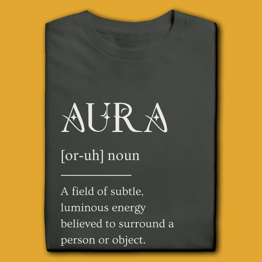 T-Shirt Charcoal / S AURA DEFINITION T-SHIRT