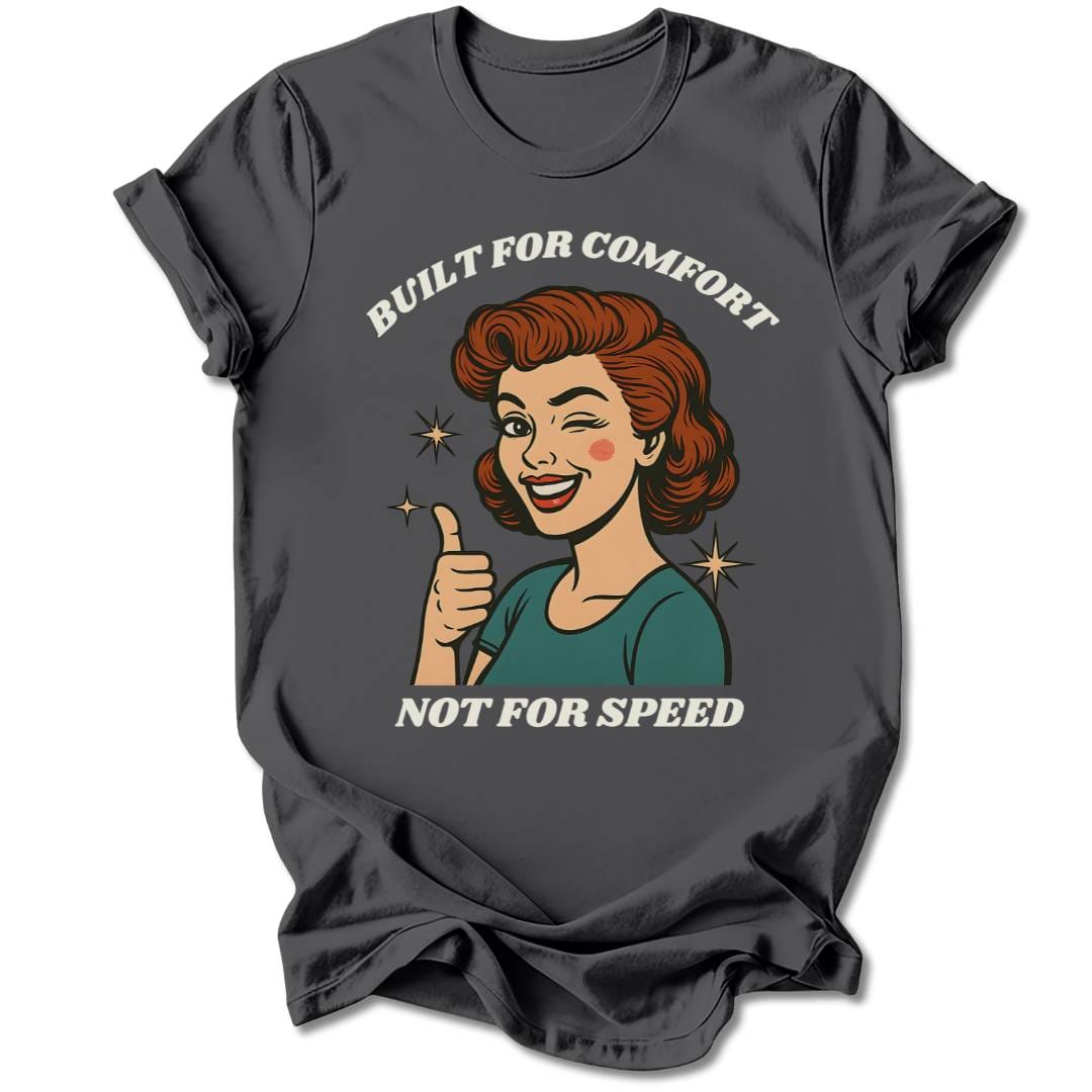 T-Shirt Charcoal / S BUILT FOR COMFORT T-SHIRT