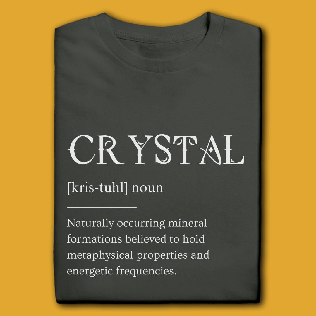 T-Shirt Charcoal / S CRYSTAL DEFINITION T-SHIRT