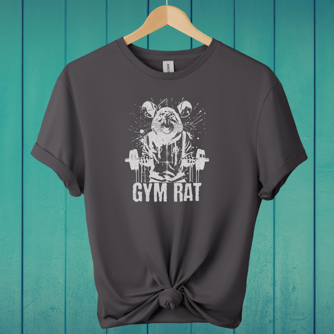 T-Shirt Charcoal / S Gym Rat Graffiti T-Shirt