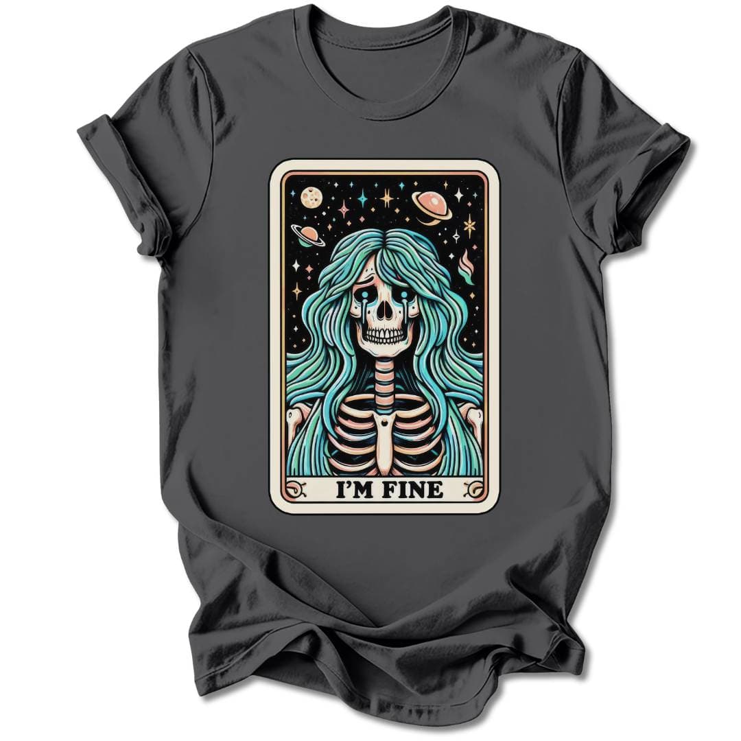 T-Shirt Charcoal / S I'M FINE T-SHIRT