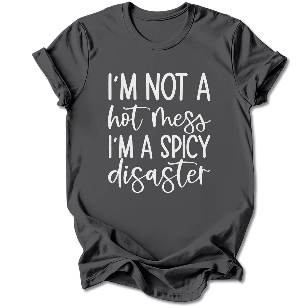 T-Shirt Charcoal / S I'm Not A Hot Mess T-Shirt