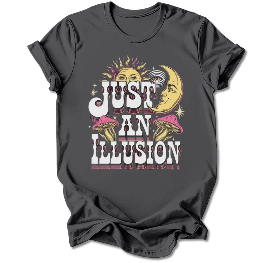 T-Shirt Charcoal / S JUST AN ILLUSION T-SHIRT