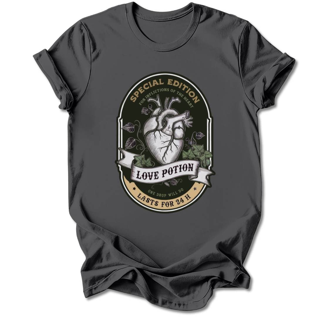 T-Shirt Charcoal / S LOVE POTION T-SHIRT