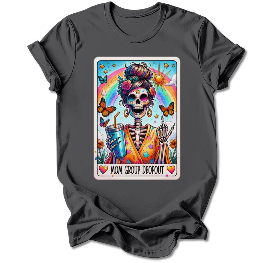 T-Shirt Charcoal / S MOM GROUP DROPOUT T-SHIRT