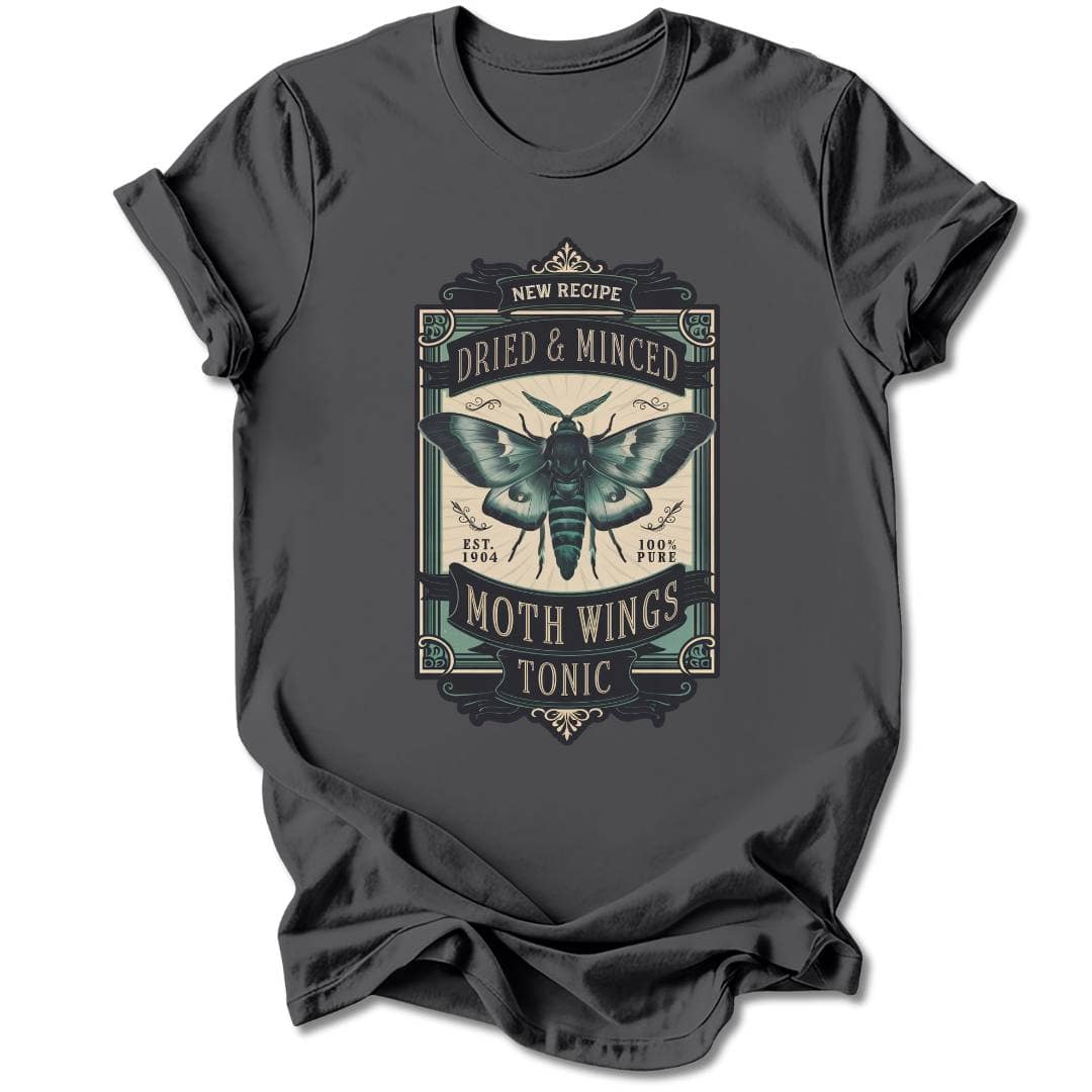 T-Shirt Charcoal / S MOTH WINGS T-SHIRT