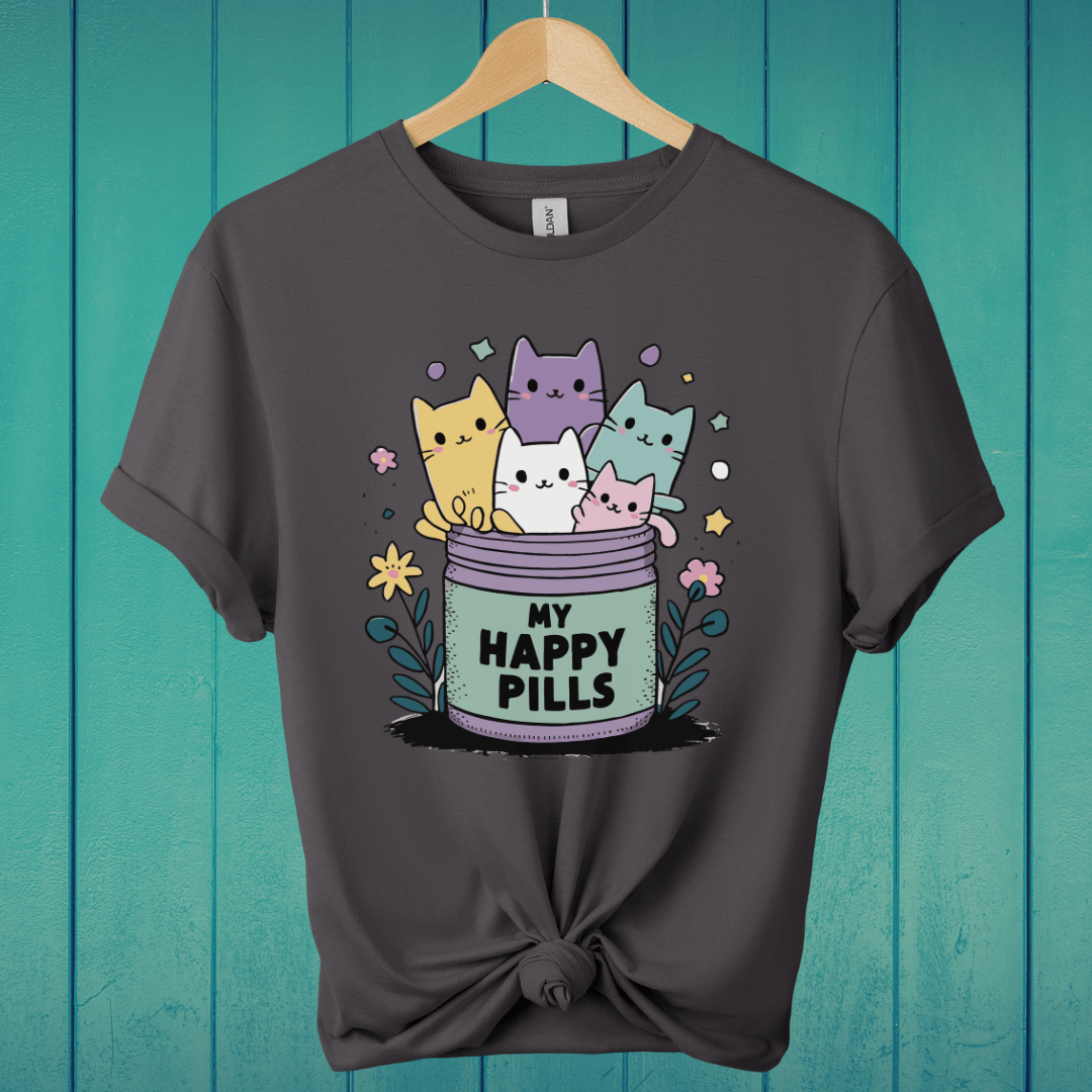 T-Shirt Charcoal / S My Happy Pills T-Shirt