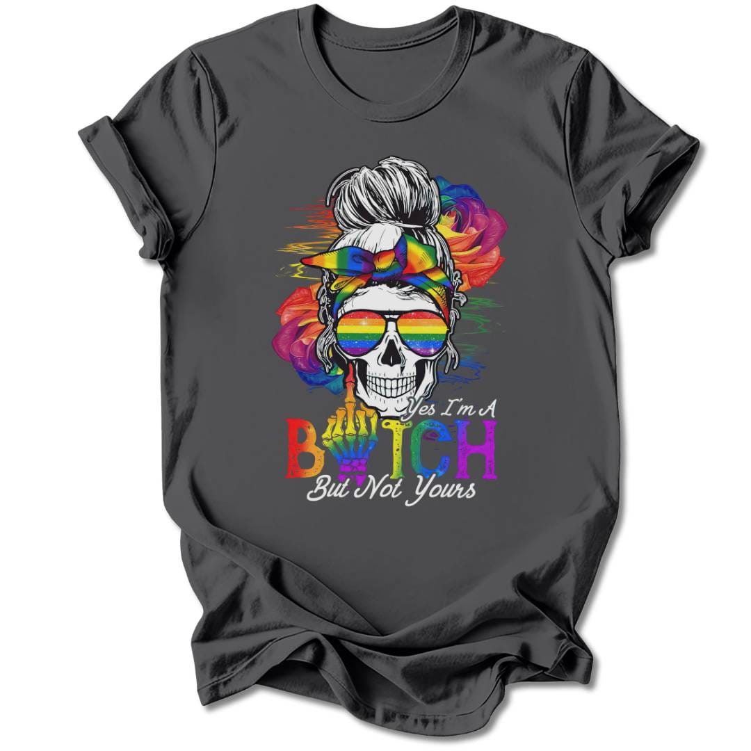 T-Shirt Charcoal / S NOT YOUR BITCH T-SHIRT