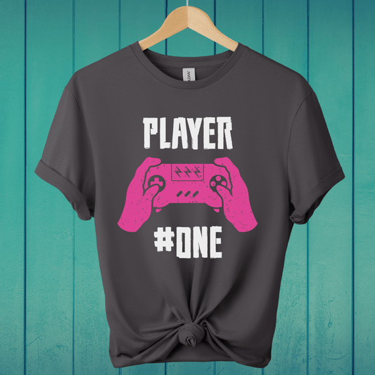 T-Shirt Charcoal / S Player #One T-Shirt