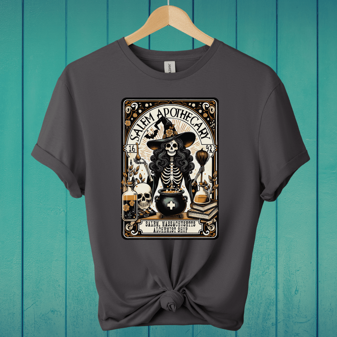 T-Shirt Charcoal / S Salem Apothecary Tarot T-Shirt