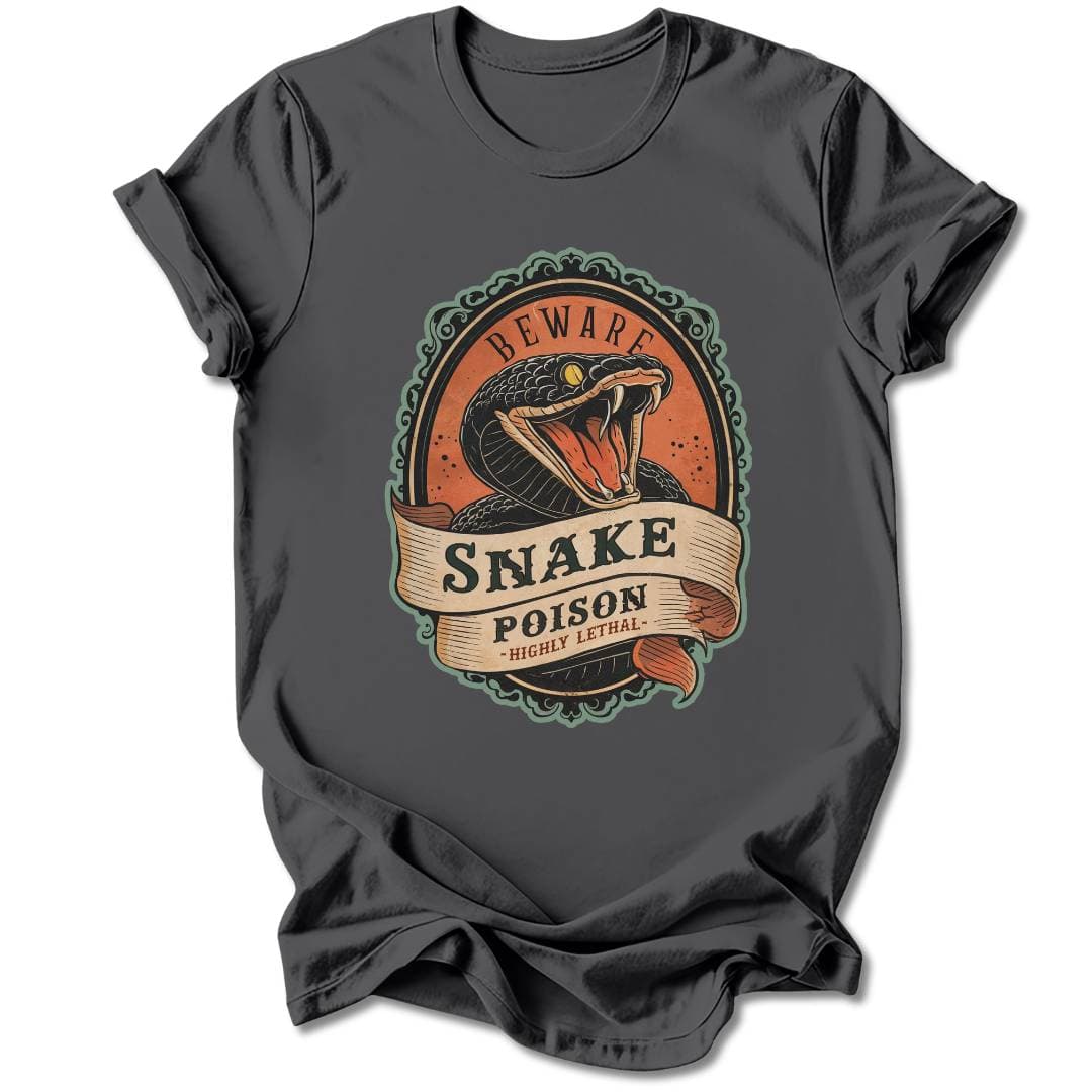 T-Shirt Charcoal / S SNAKE POISON T-SHIRT