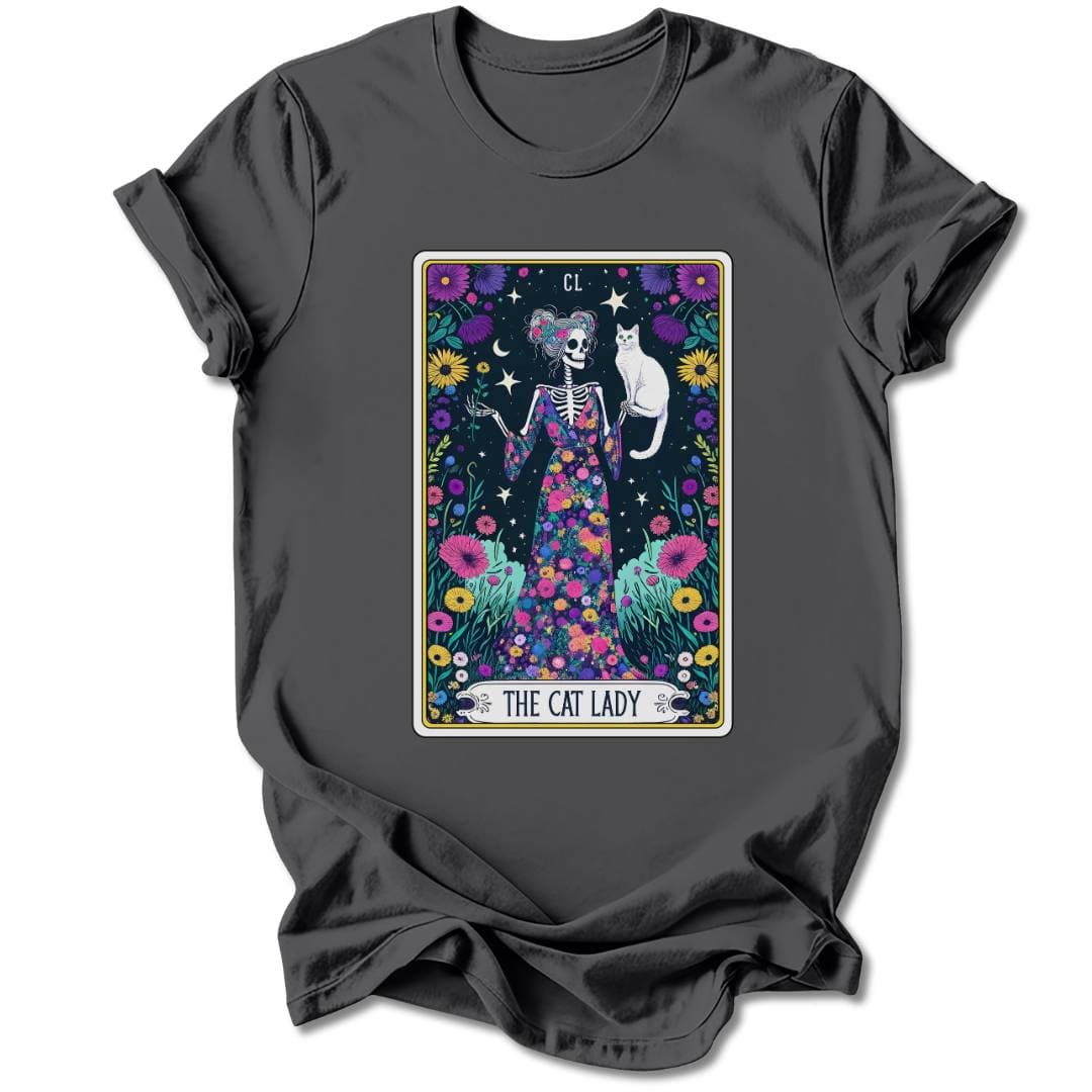 T-Shirt Charcoal / S THE CAT LADY T-SHIRT