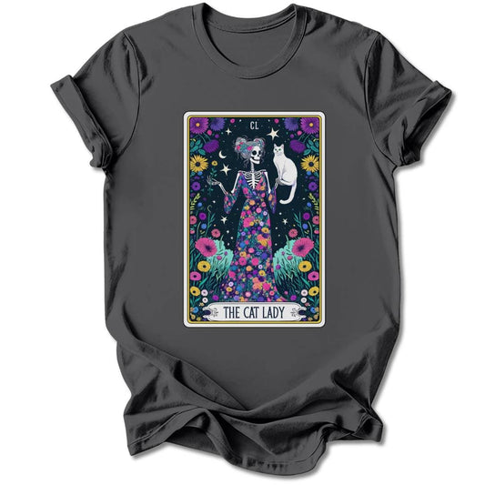 T-Shirt Charcoal / S THE CAT LADY T-SHIRT