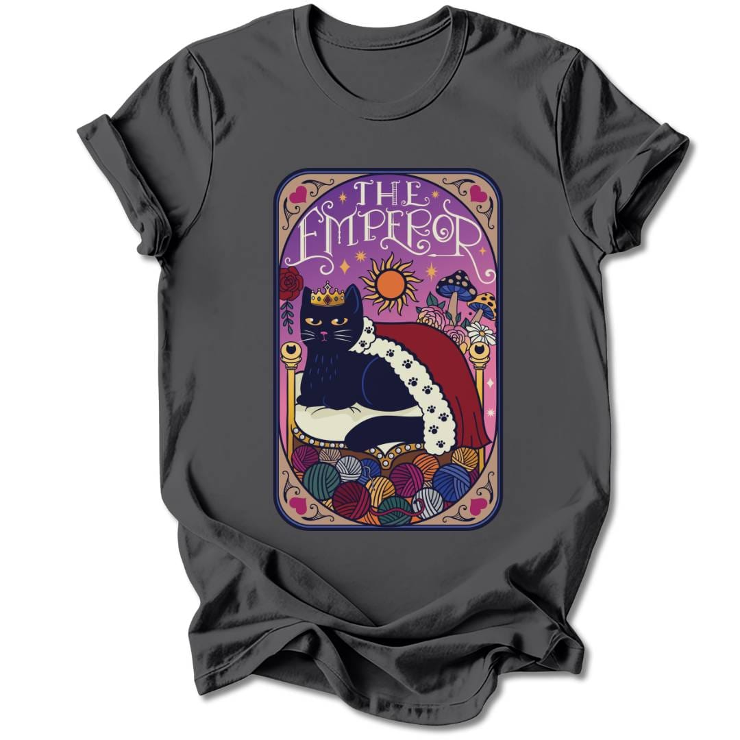 T-Shirt Charcoal / S THE EMPEROR CAT T-SHIRT