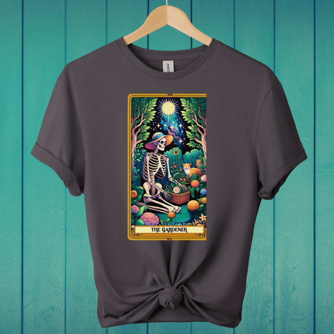 T-Shirt Charcoal / S The Gardener Tarot T-Shirt