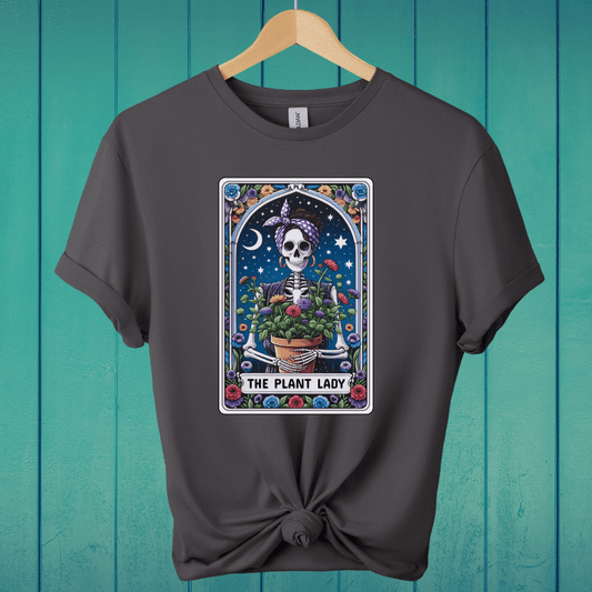 T-Shirt Charcoal / S The Plant Lady Tarot T-Shirt