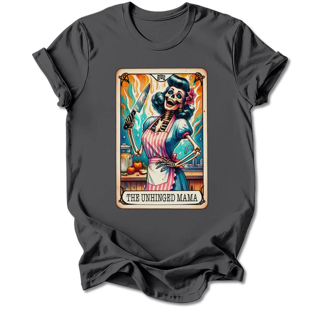 T-Shirt Charcoal / S THE UNHINGED MAMA T-SHIRT