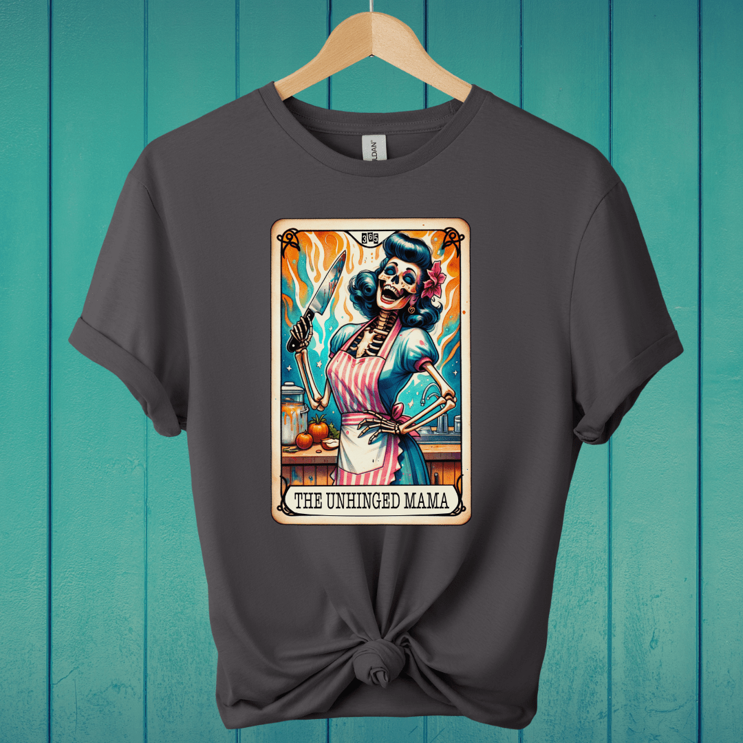 T-Shirt Charcoal / S The Unhinged Mama Tarot T-Shirt