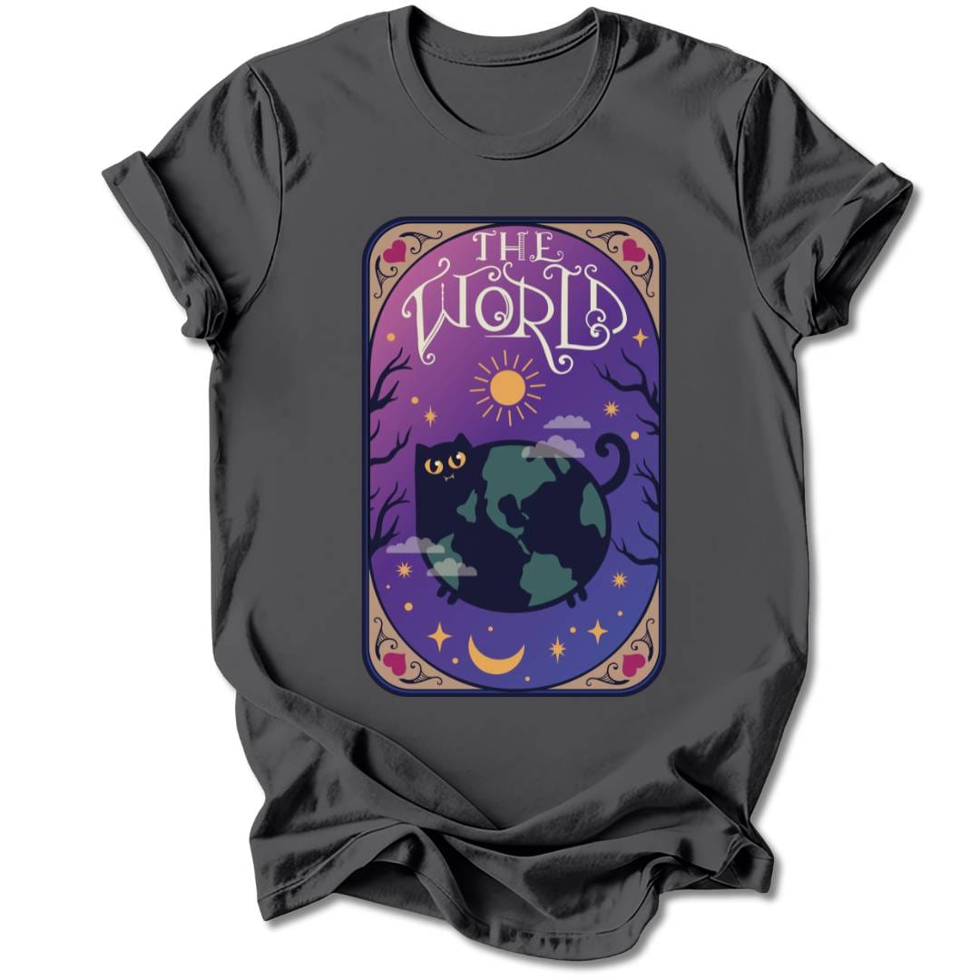 T-Shirt Charcoal / S THE WORLD T-SHIRT
