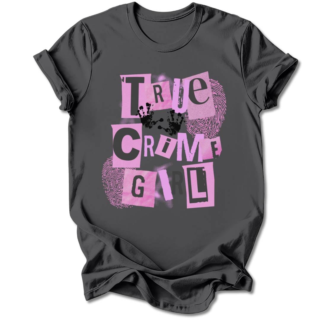 T-Shirt Charcoal / S TRUE CRIME GIRL T-SHIRT