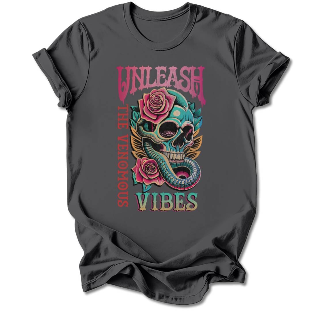 T-Shirt Charcoal / S Unleash Your Venomous Vibes T-Shirt