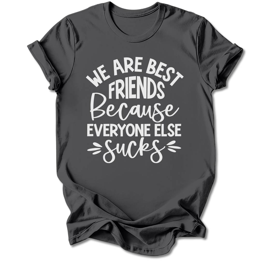 T-Shirt Charcoal / S We Are Best Friends T-Shirt