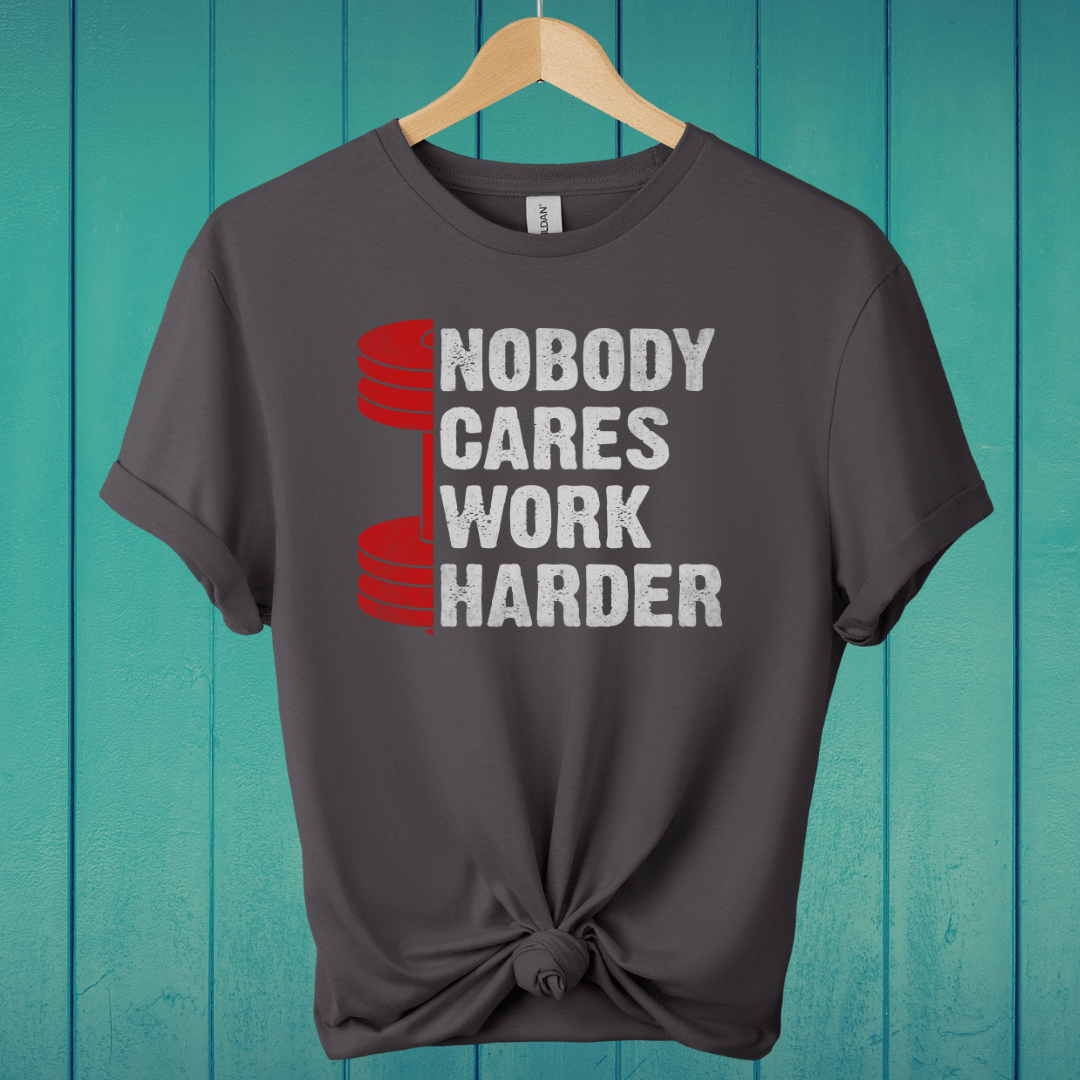 T-Shirt Charcoal / S Work Harder T-Shirt