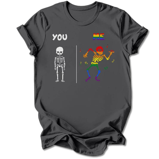 T-Shirt Charcoal / S YOU V ME T-SHIRT