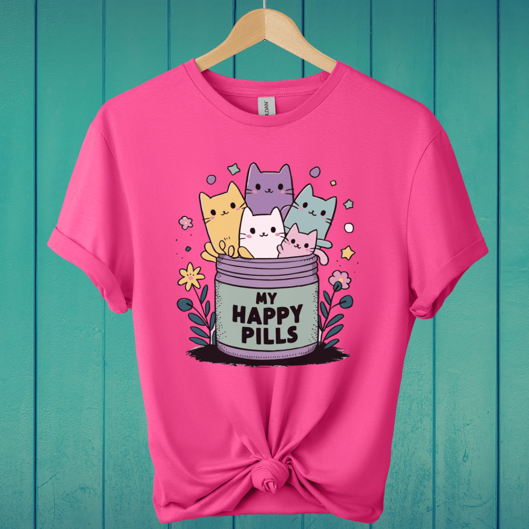 T-Shirt Heliconia / M My Happy Pills T-Shirt