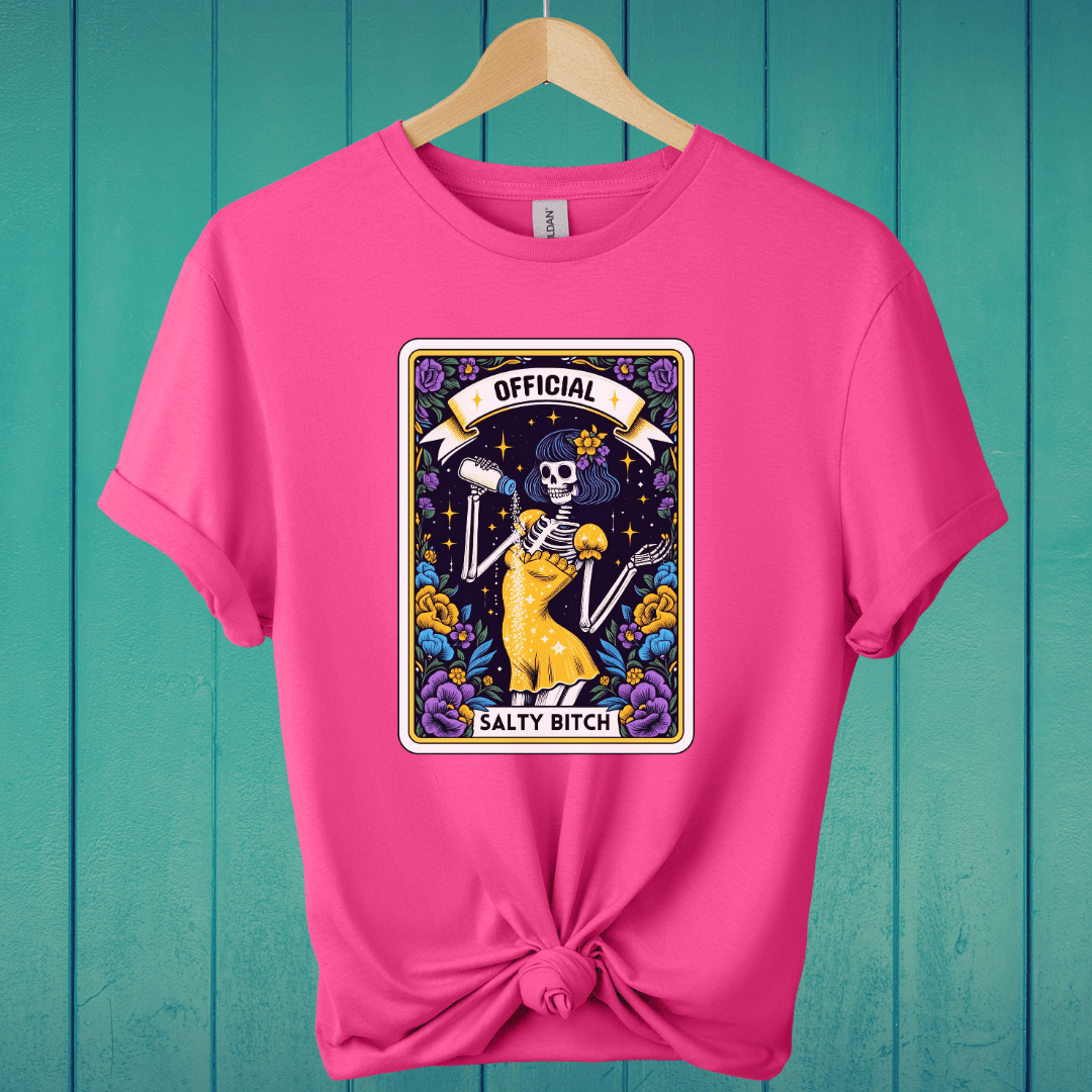 T-Shirt Heliconia / M Official Salty Bitch Tarot T-Shirt