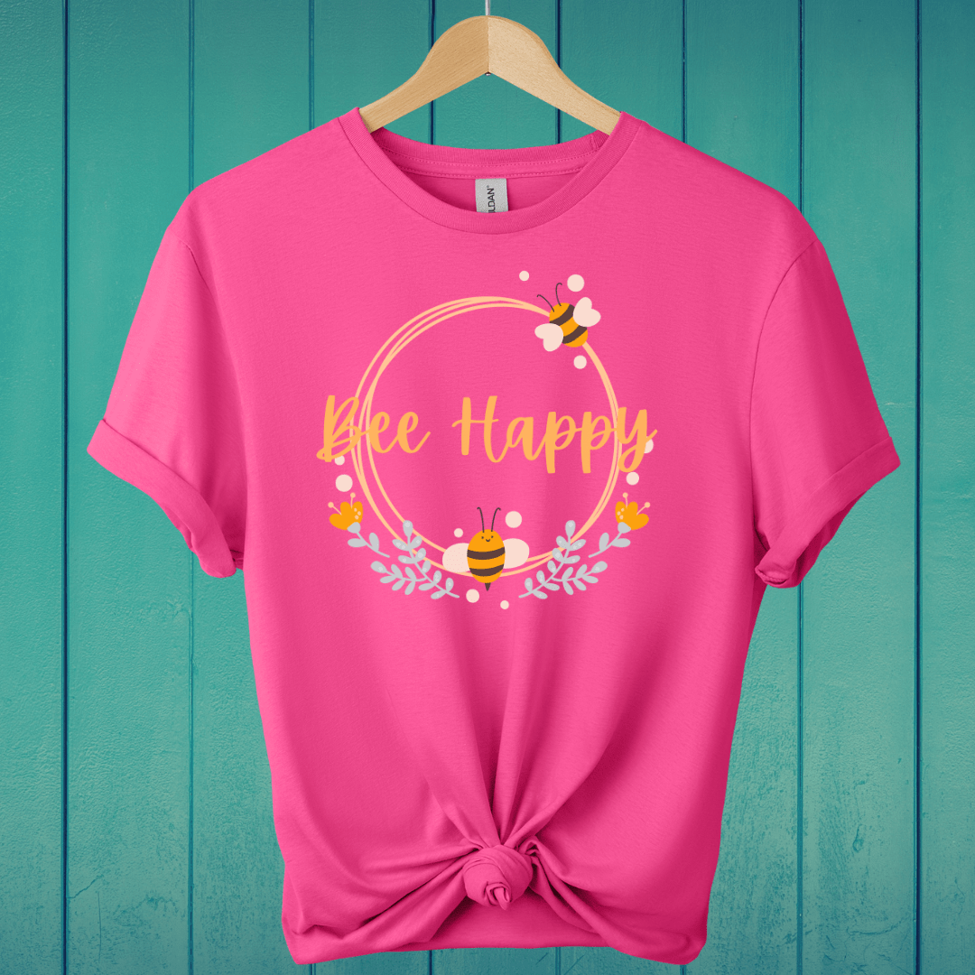 T-Shirt Heliconia / S Bee Happy T-Shirt