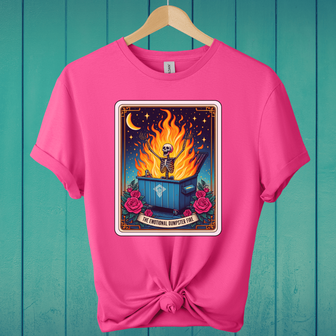 T-Shirt Heliconia / S Emotional Dumpster Fire Tarot T-Shirt