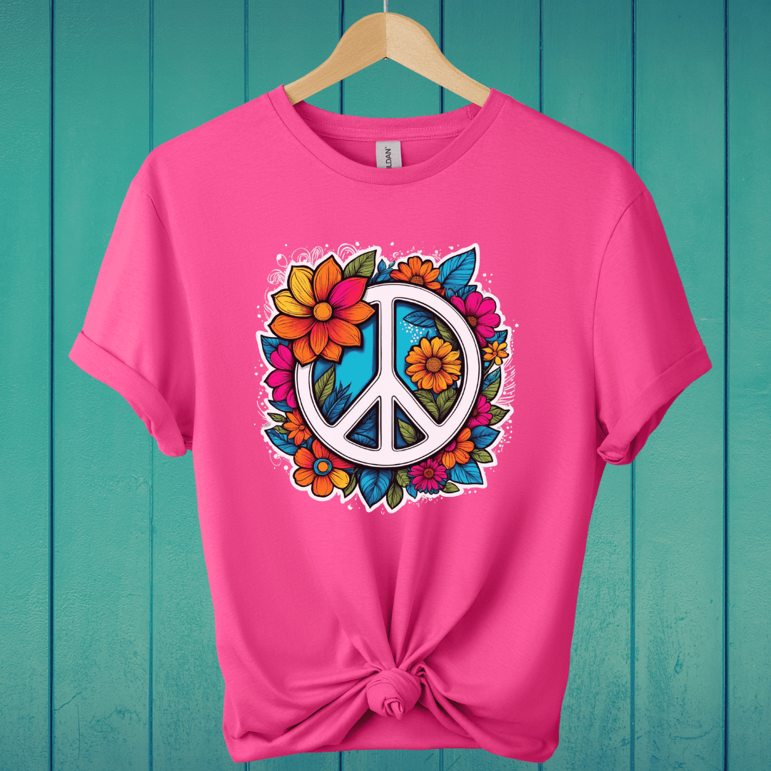 T-Shirt Heliconia / S Floral Peace T-Shirt