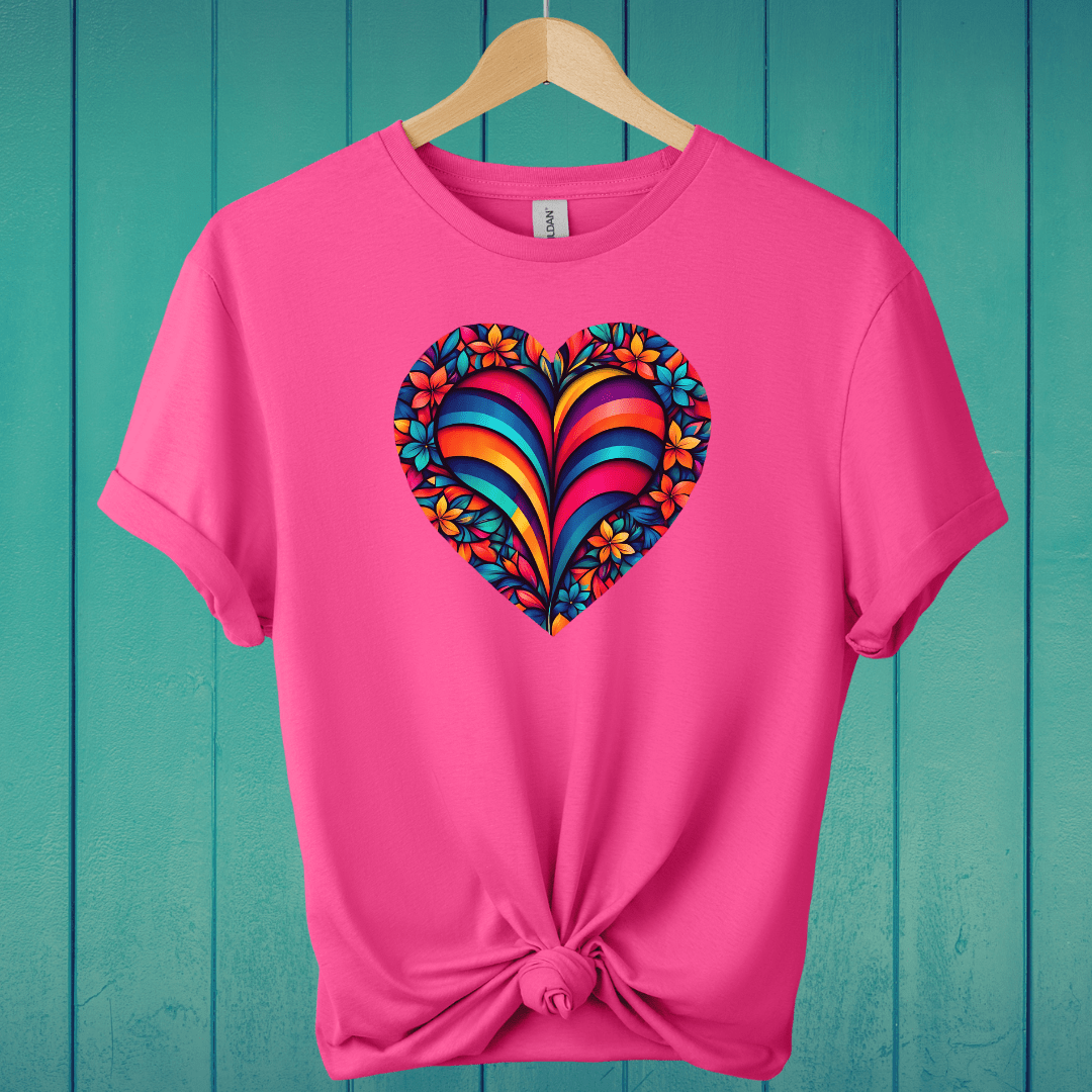 T-Shirt Heliconia / S Heart Within a Heart T-Shirt