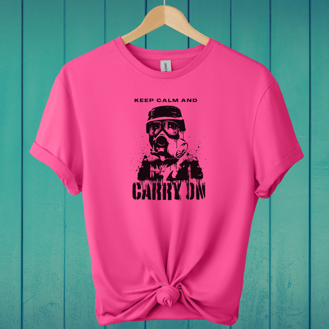 T-Shirt Heliconia / S Keep Calm and Carry On T-Shirt