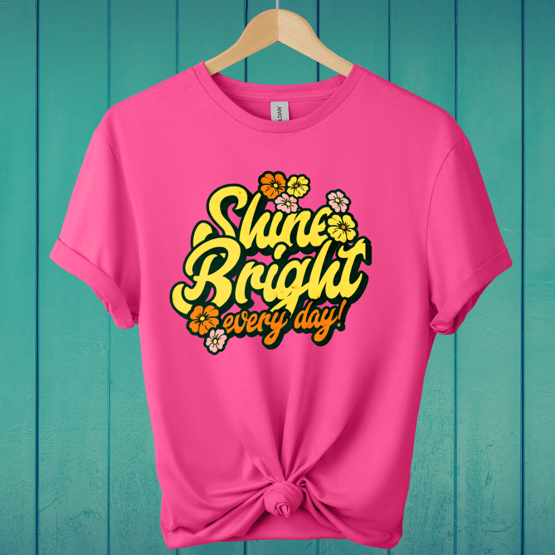 T-Shirt Heliconia / S Shine Bright Everyday T-Shirt