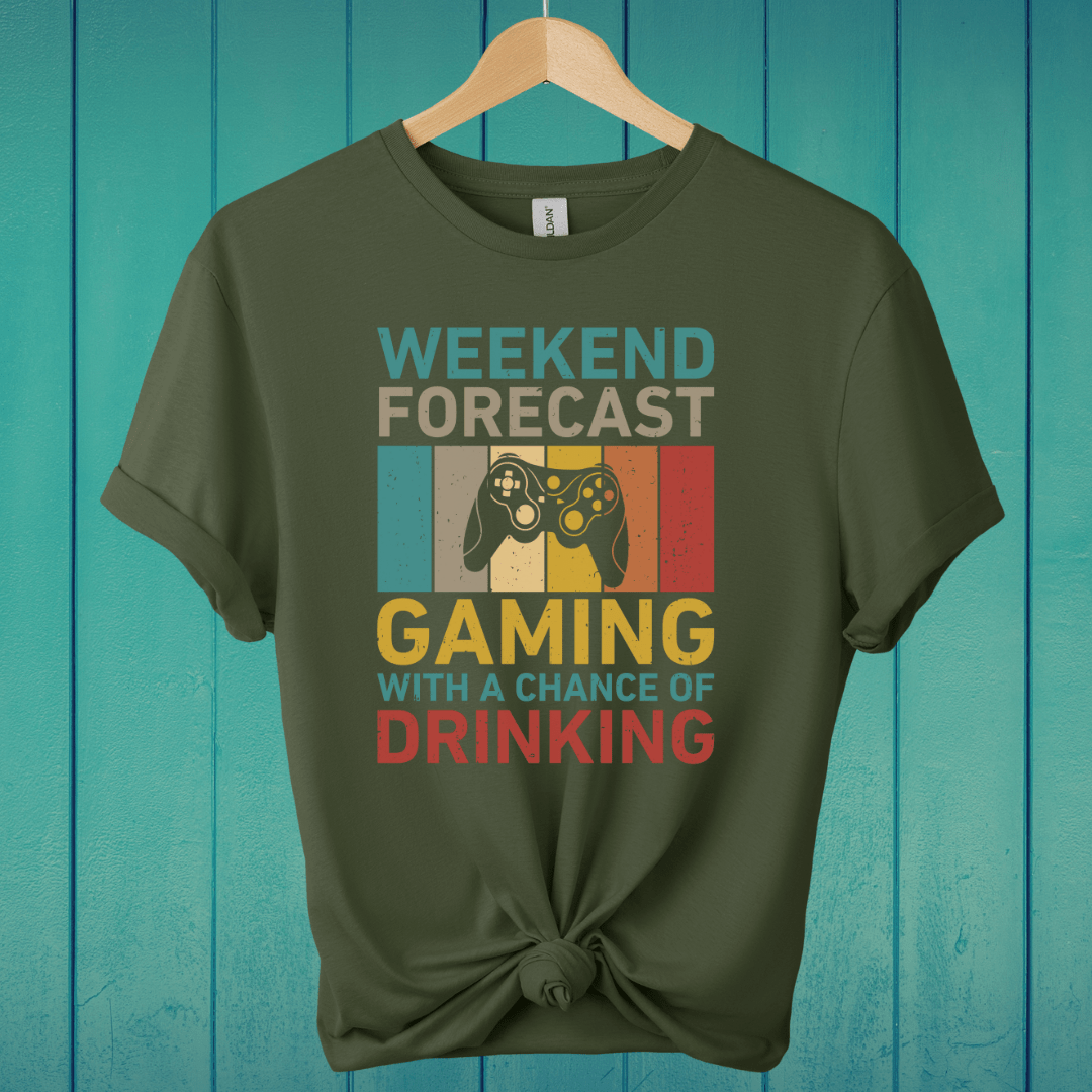 T-Shirt Military Green / L Weekend Forecast T-Shirt