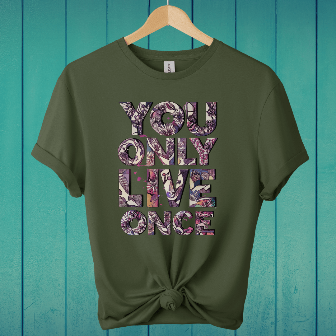 T-Shirt Military Green / M YOLO T-Shirt