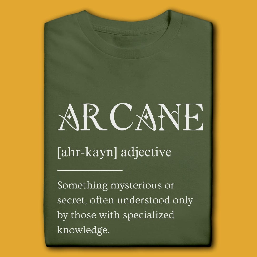 T-Shirt Military Green / S ARCANE DEFINITION T-SHIRT