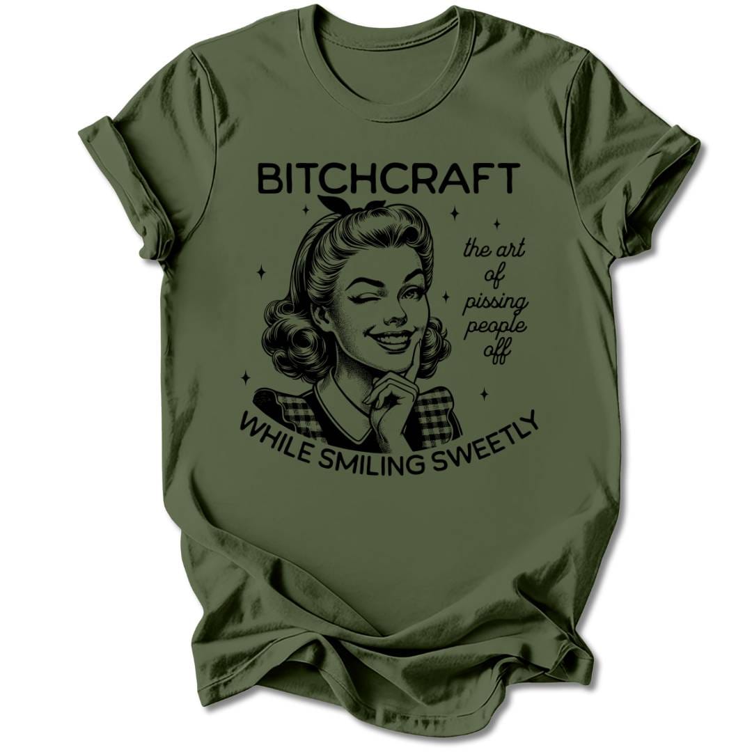 T-Shirt Military Green / S BITCHCRAFT T-SHIRT