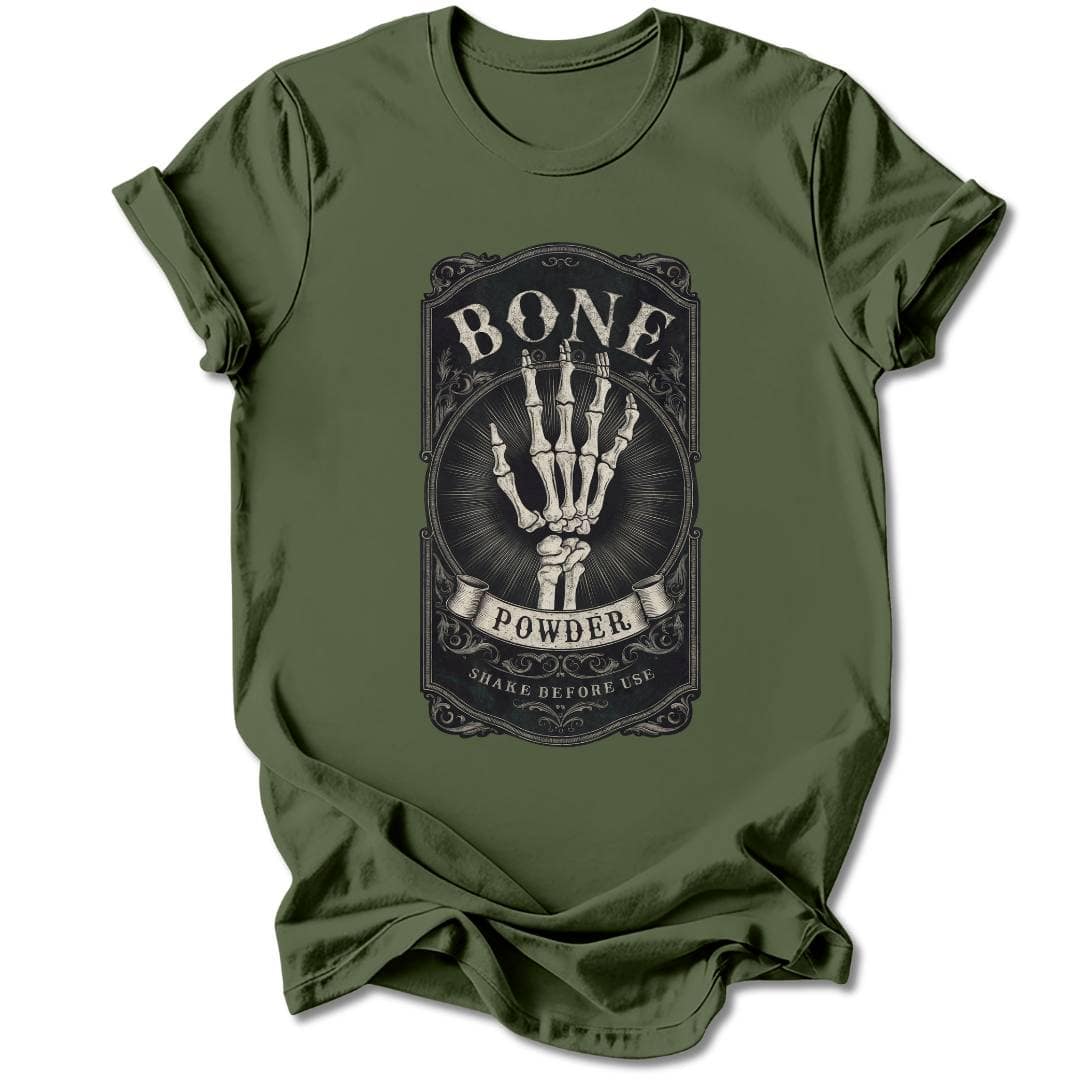 T-Shirt Military Green / S BONE POWDER T-SHIRT