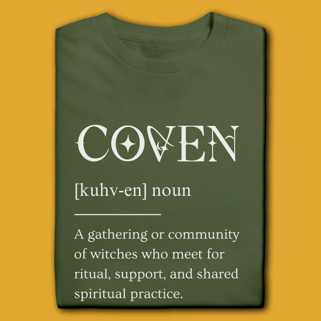 T-Shirt Military Green / S COVEN DEFINITION T-SHIRT